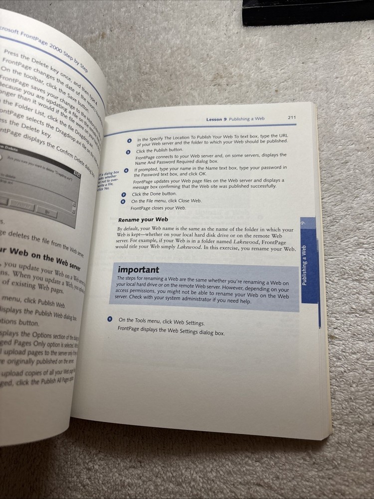 Microsoft FrontPage 2000 CD-ROM - New Sealed Self Study Kit