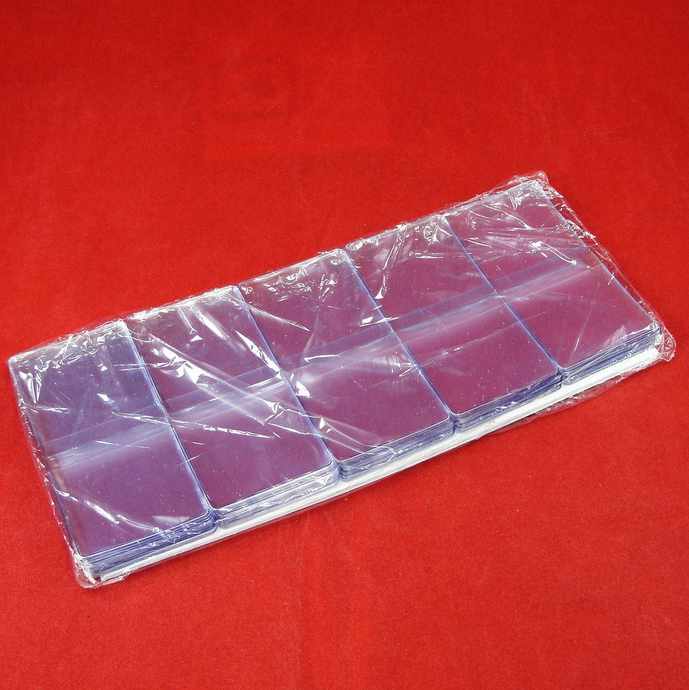 (200) 2" x 2" Safe T Non Plasticized Double Pocket Coin Flips w/ Inserts
