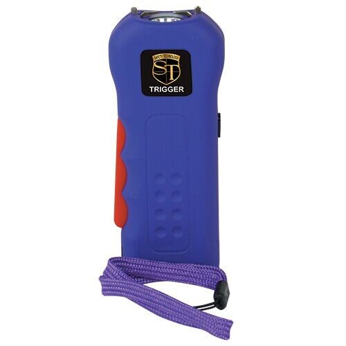 Trigger 75 Million Volt Rechargeable Stun Gun Pepper Spray Self Defense Gift