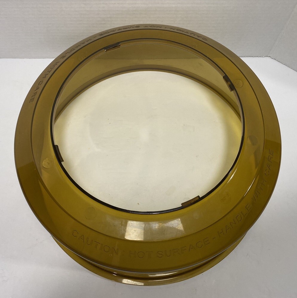 NuWave Pro Plus Infrared Oven Model 20601, Replacement Amber Plastic Dome Cover