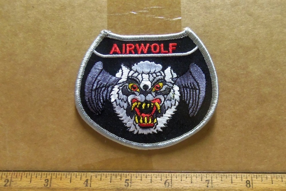 Airwolf Embroidered Patch