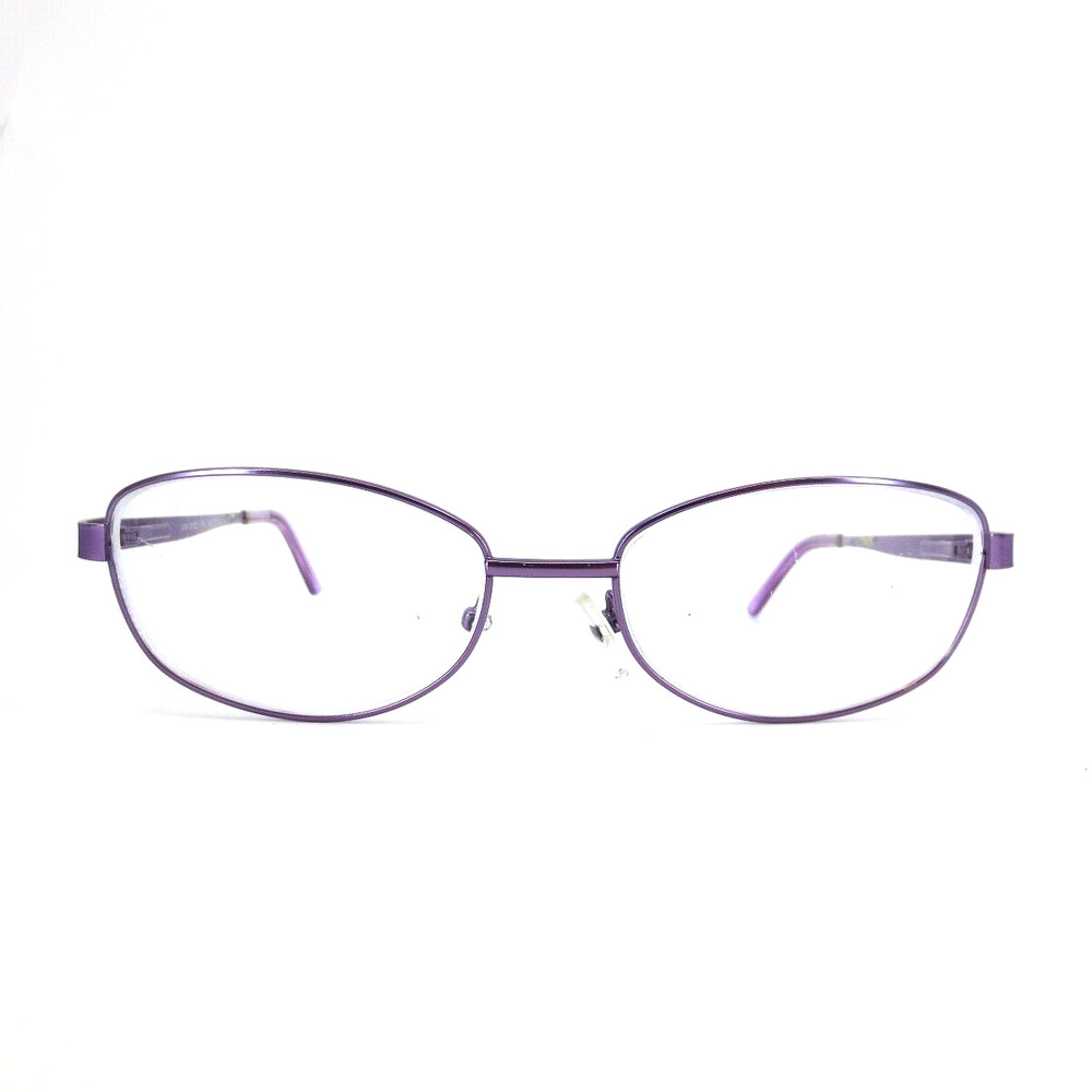 WM6102 PU Purple Rectangular Full Rim Eyeglasses Frame 53[]17 135 mm