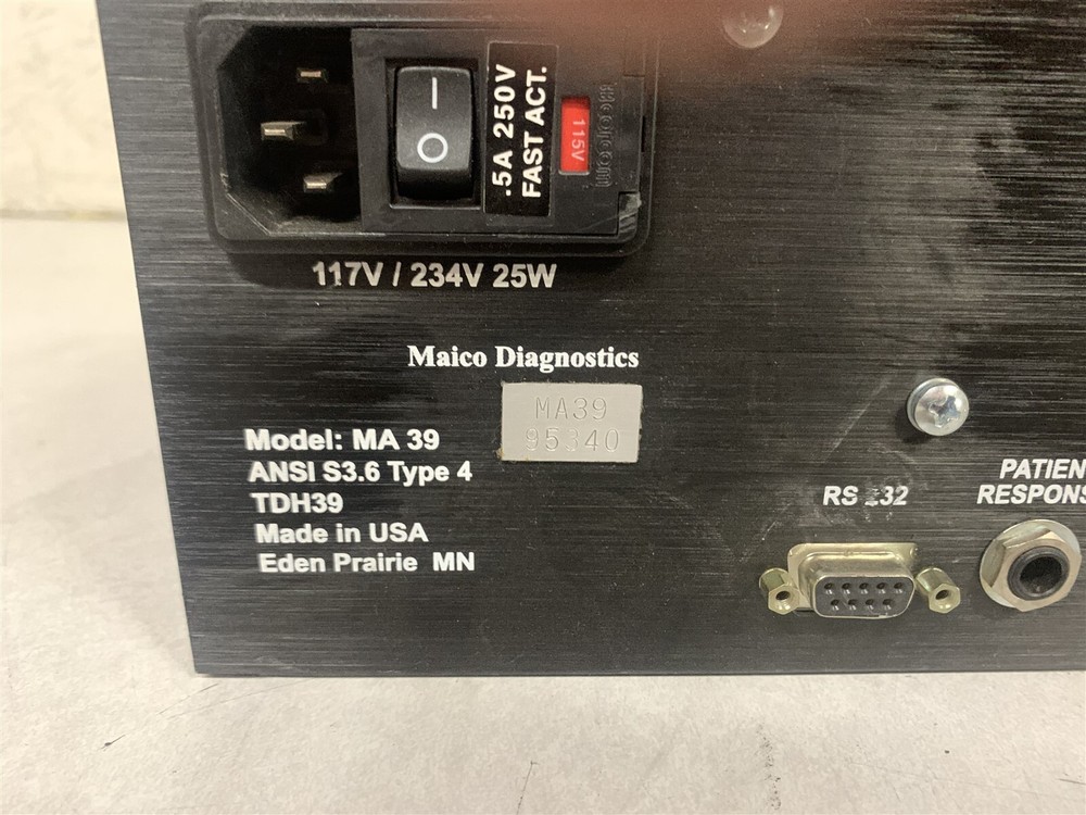 MAICO DIAGNOSTICS MA 39