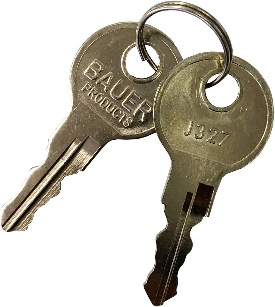 Bauer Products Matching Set Locking T-Handle | Complete Kit | Keyed with Key J32