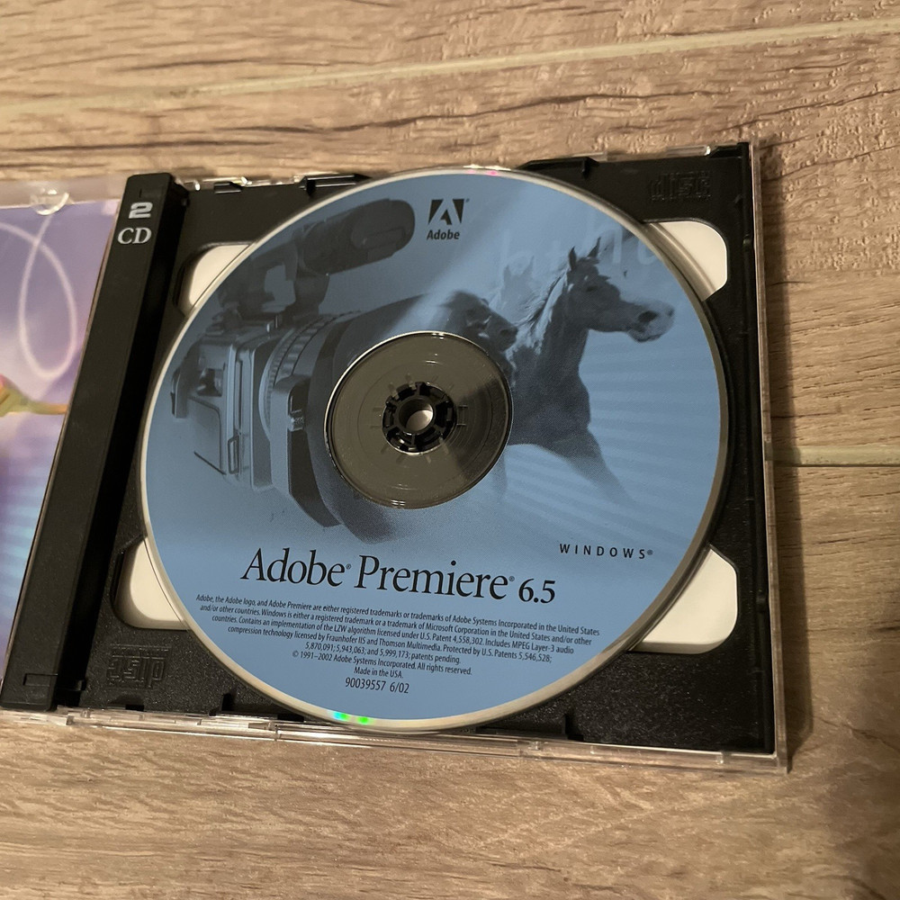 Adobe Premiere 6.5 for Windows Video Editing Software