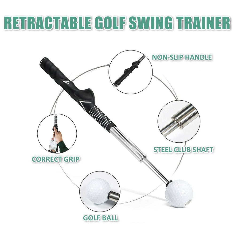 Swing Practice Stick Telescopic Swing Trainer Swing Master Training