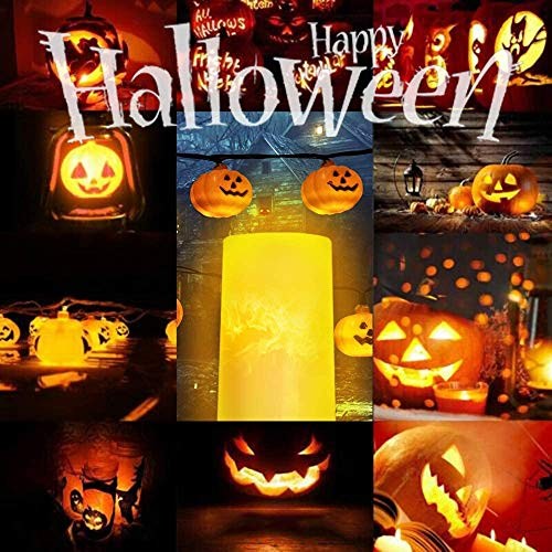 LED Flame Effect Light, Flame Lamp 4 Modes USB Button Control - 2 Pack