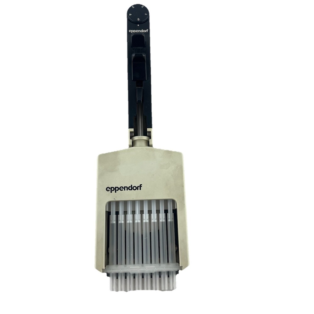 Eppendorf Repeater Pipette Model 4780 Repeating Pipette + 8 Channel Adapter