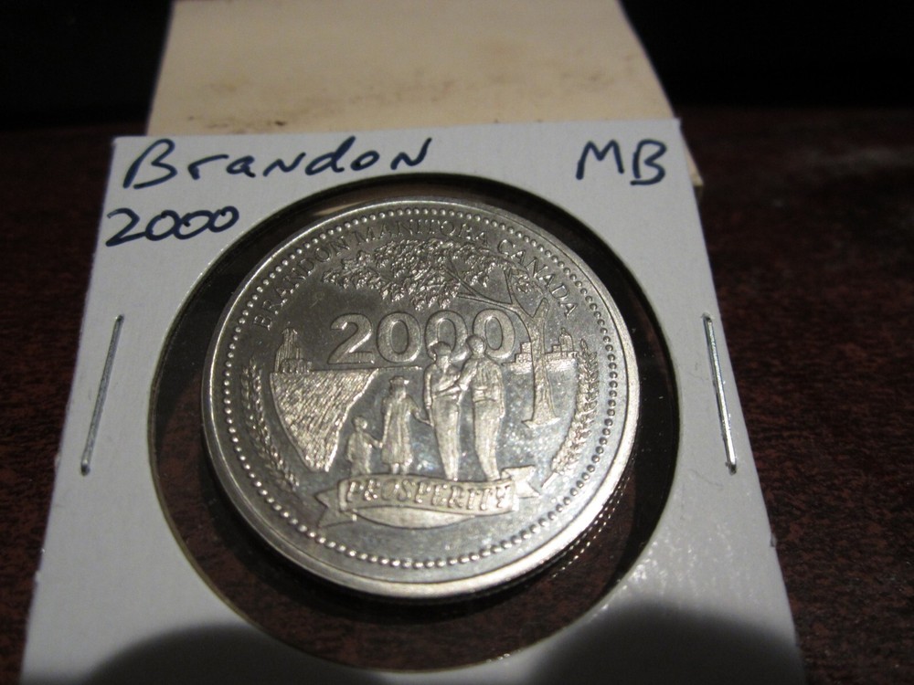 2000 - Brandon, Manitoba - Canada Commemorative Trade Dollar