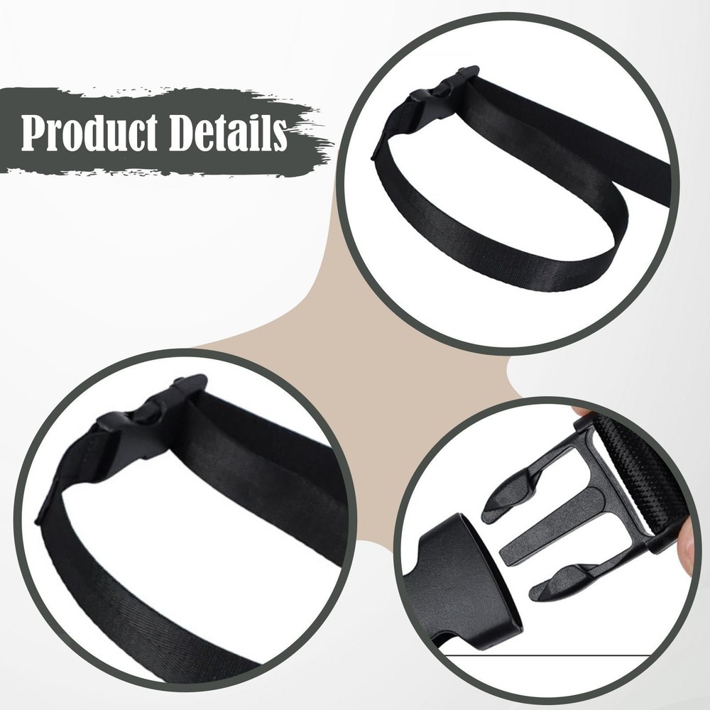 Snowboard Leash Binding Strap Ski Board Part Polyester Reusable Snowboard