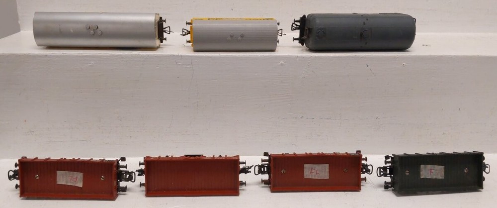 Fleischmann HO Scale Assorted Freight Cars [7] EX