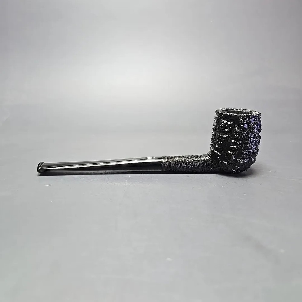 Savinelli 150th Anniversary Capri Root Briar 105 Rusticated Briar Pipe, New