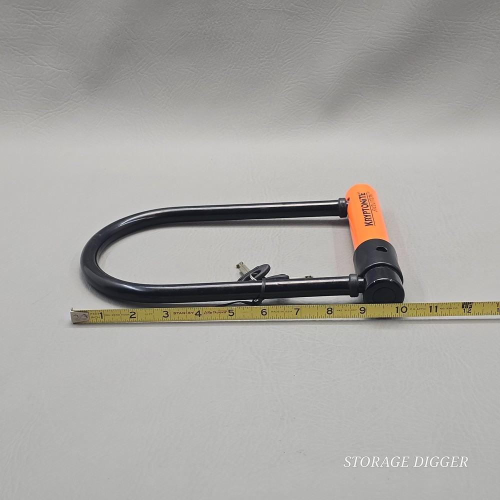 Kryptonite Evolution Standard Heavy-Duty Bicycle U-Lock Anti-Theft with 2 Keys