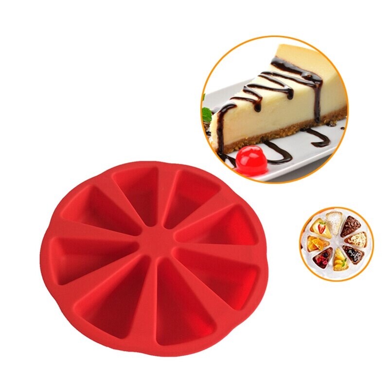 Baking Silicone Mold 8 Points Scone Cake Cupcake Bakeware