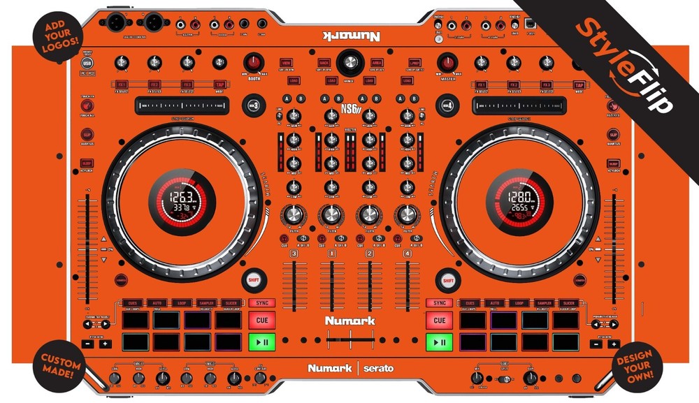 Numark NS62 Skin | Custom Design | Protective Decal | StyleFlip Skins