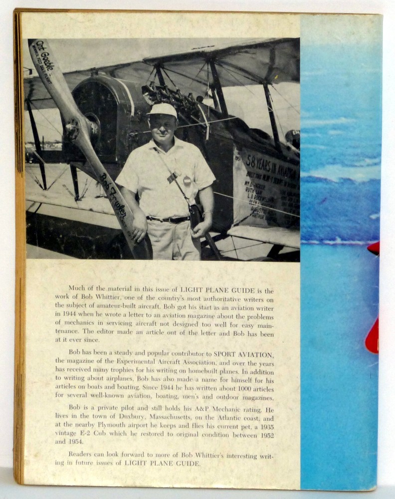 VINTAGE LIGHT PLANE GUIDE MAGAZINE - HOMEBUILT EDITION - 1965