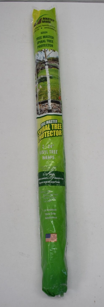TreeMaster Spiral Tree Protector Plastic Guard Wrap 2" To 24" Vinyl 62524