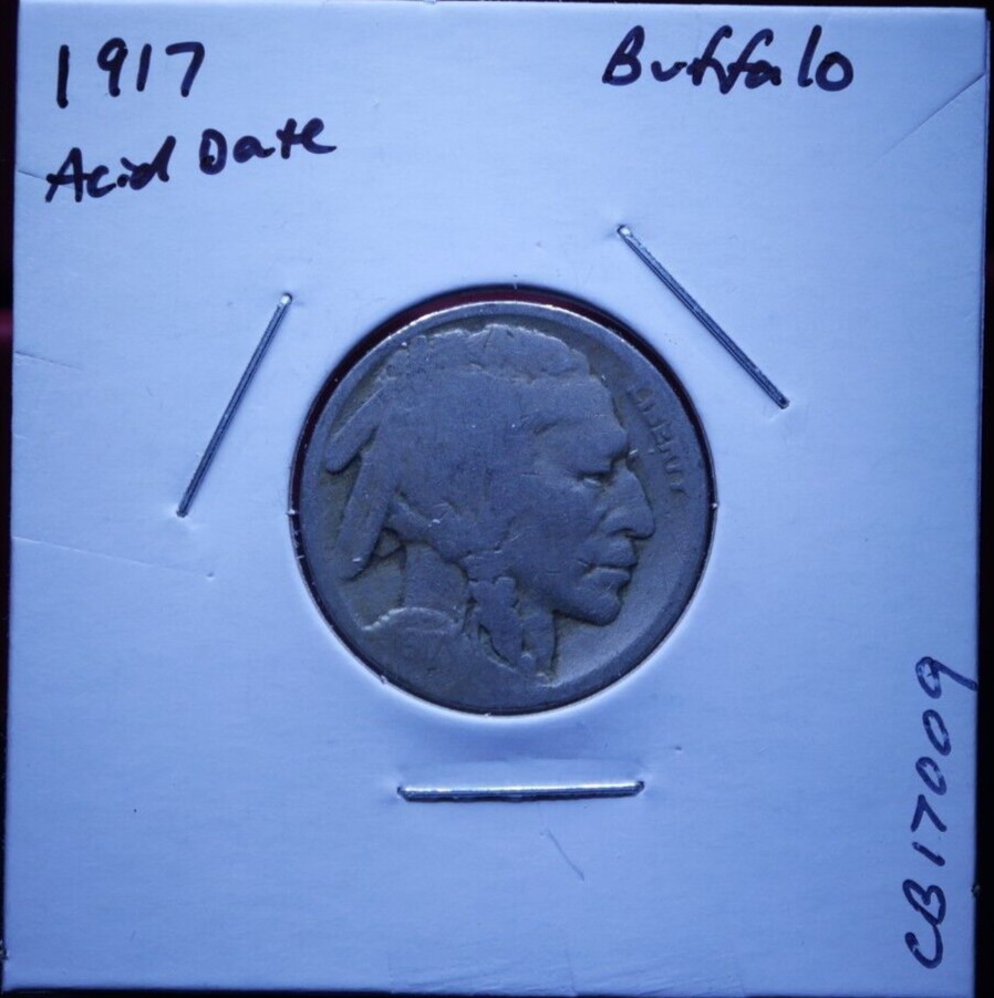 1917 P Buffalo Nickel