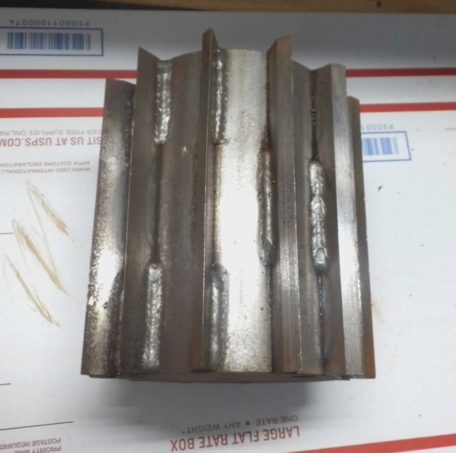 promark 310 brush chipper feed roller shaft 41085