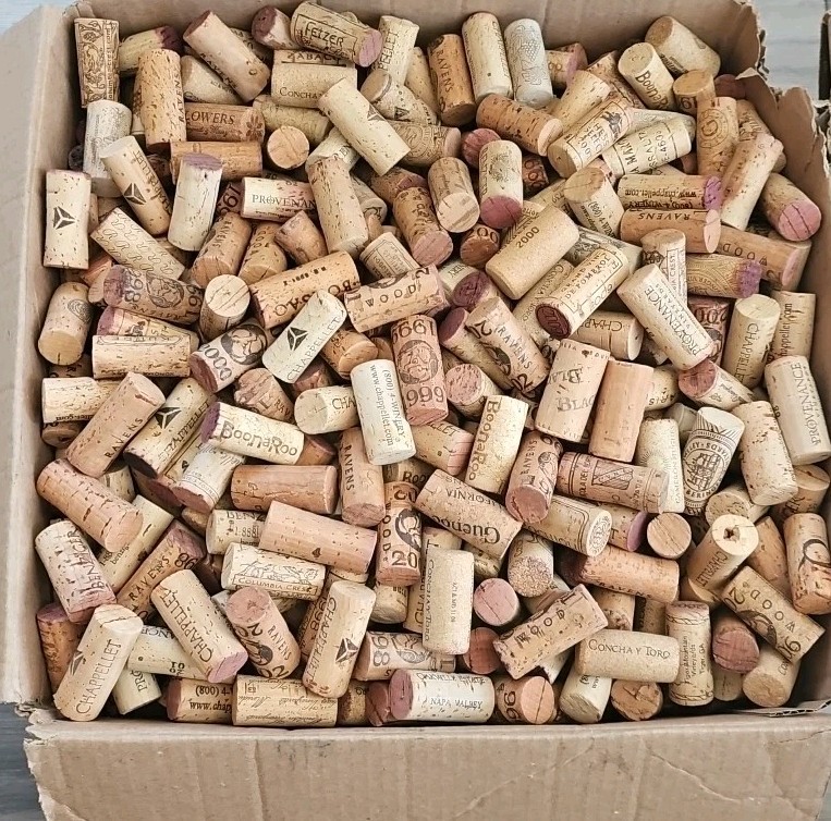 Natural Wine Corks 1480+ Count Used