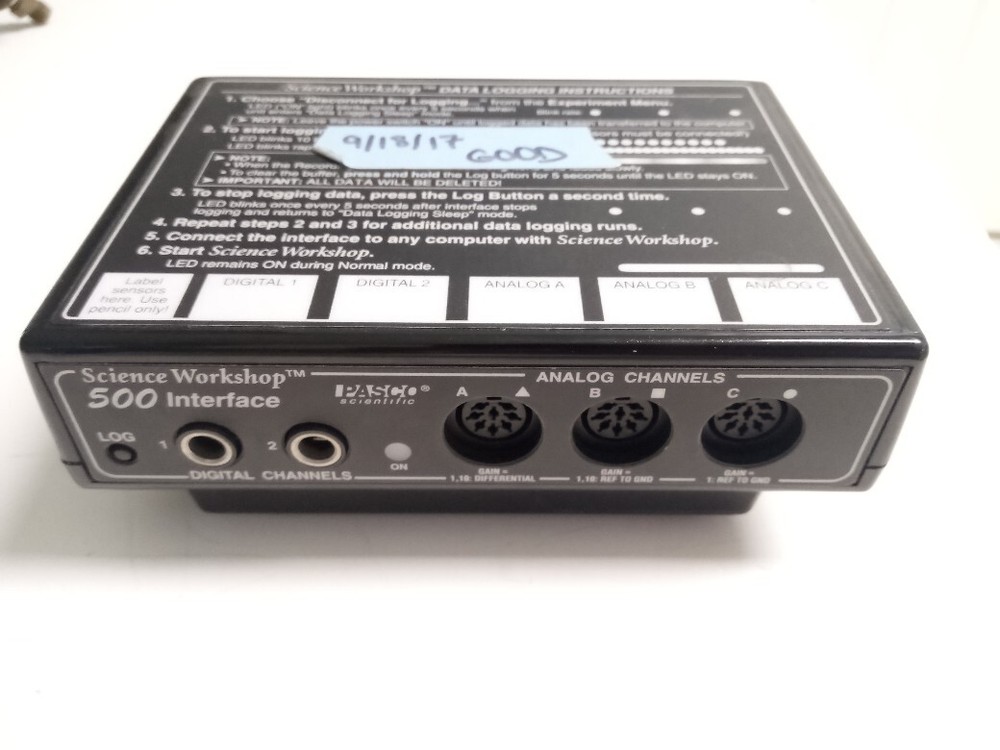 Pasco Scientific CI-6760 Science Workshop 500 Interface Data Logger Lot of 5