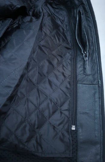 Leather Motorcycle Jackets PREMIUM NORDMEN BLACK