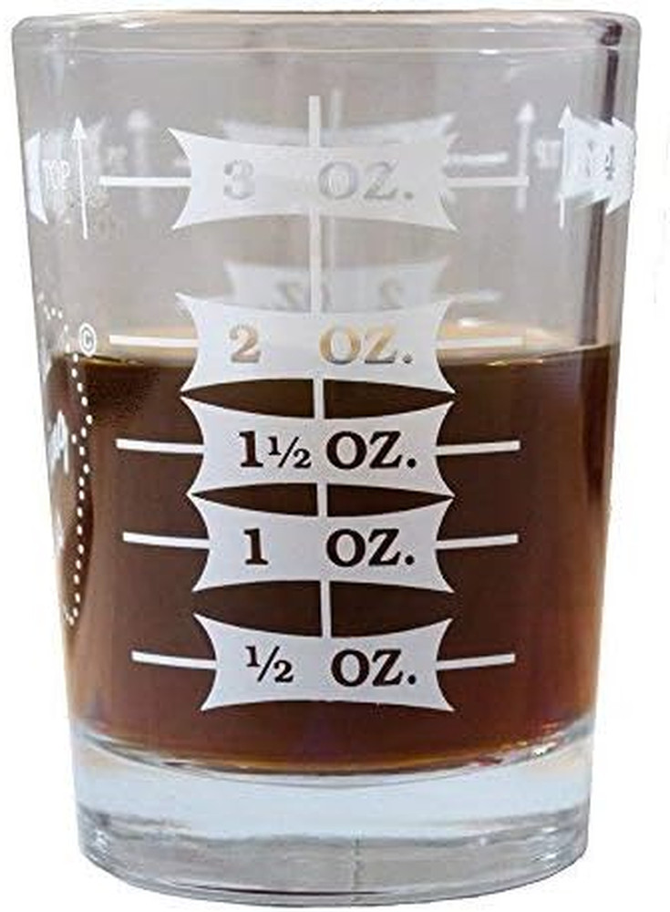 Professional Measuring Glasses, Two - 4 Oz Measuring Glasses (2)
