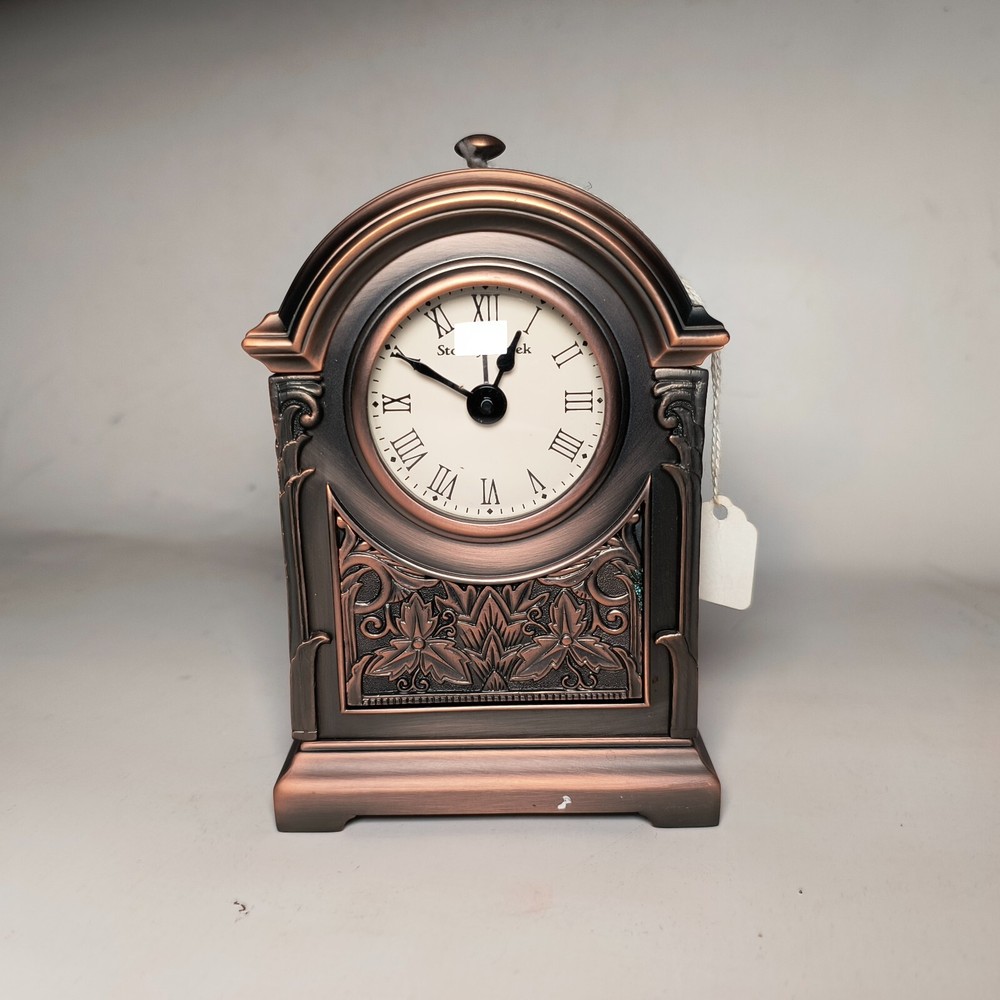 Stoney Creek Quartz Pewter Clock