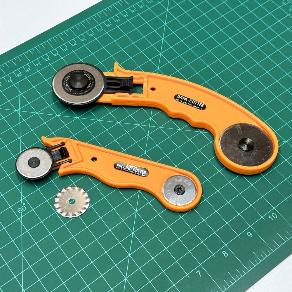 Rotary Cutter Roller for Cutting Fabric, Leather, Paper - Multi-Layer Use