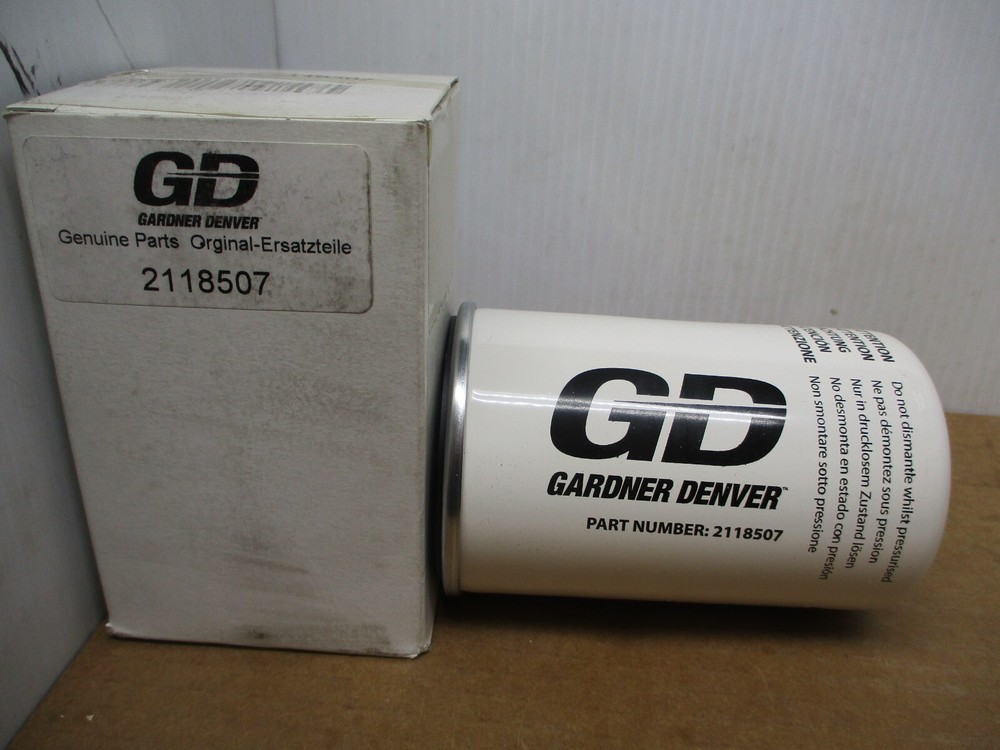 Gardner Denver Part# 2118507, Spin-On Separator