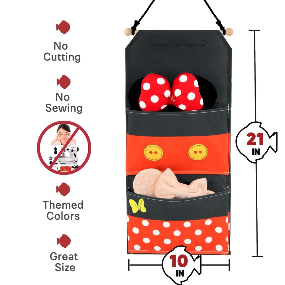 2 Pocket Canvas Fish Extender - 10 Inch Width, Portable, Easily Customize, Ha...