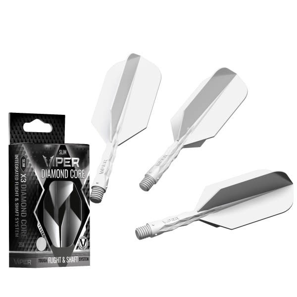 Viper Diamond Core Slim Short Dart Flights