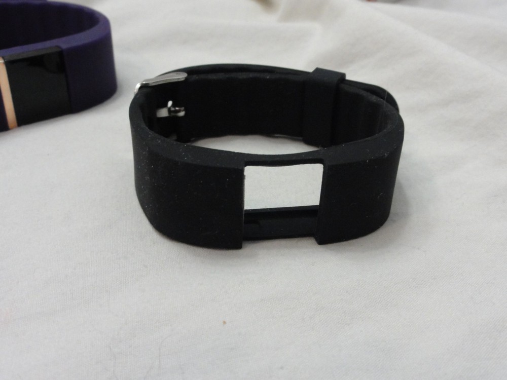 iFitness activity tracker ~ Purple & Black Band ~ Open Package