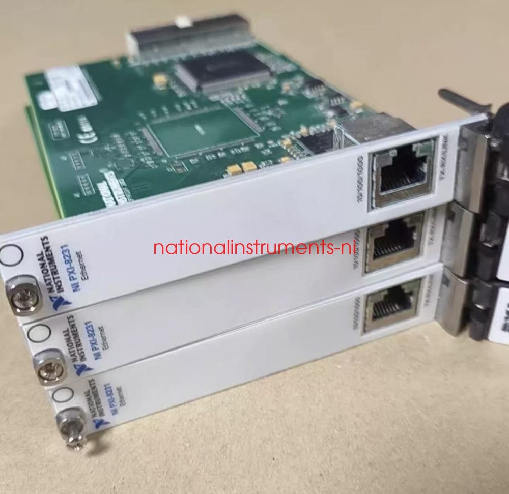 National Instruments NI PXI-8231 Gigabit Ethernet Interface Testing completed