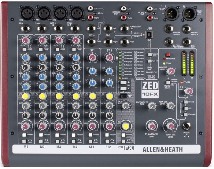 Open box - Allen and Heath ZED 10FX