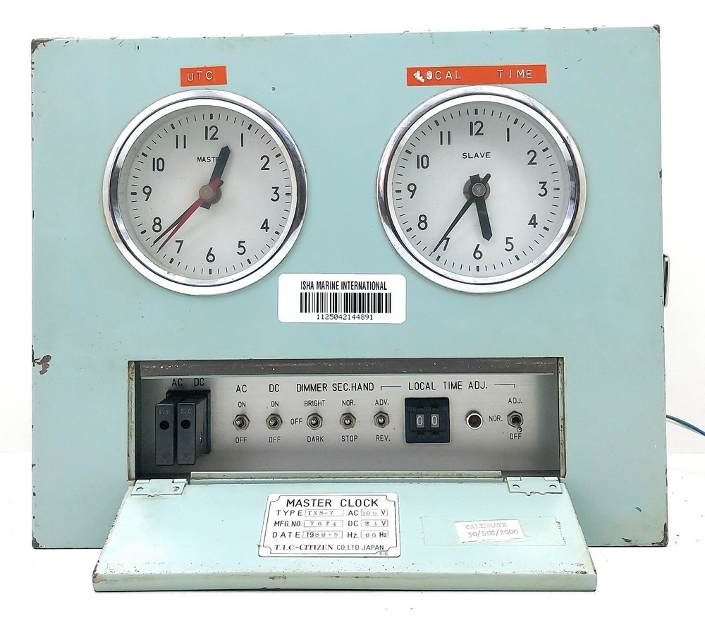 TIC Citizen Type-TXS-7 Marine Ship Master Clock