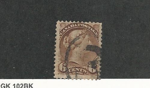 Canada, Postage Stamp, #39 Used, 1872