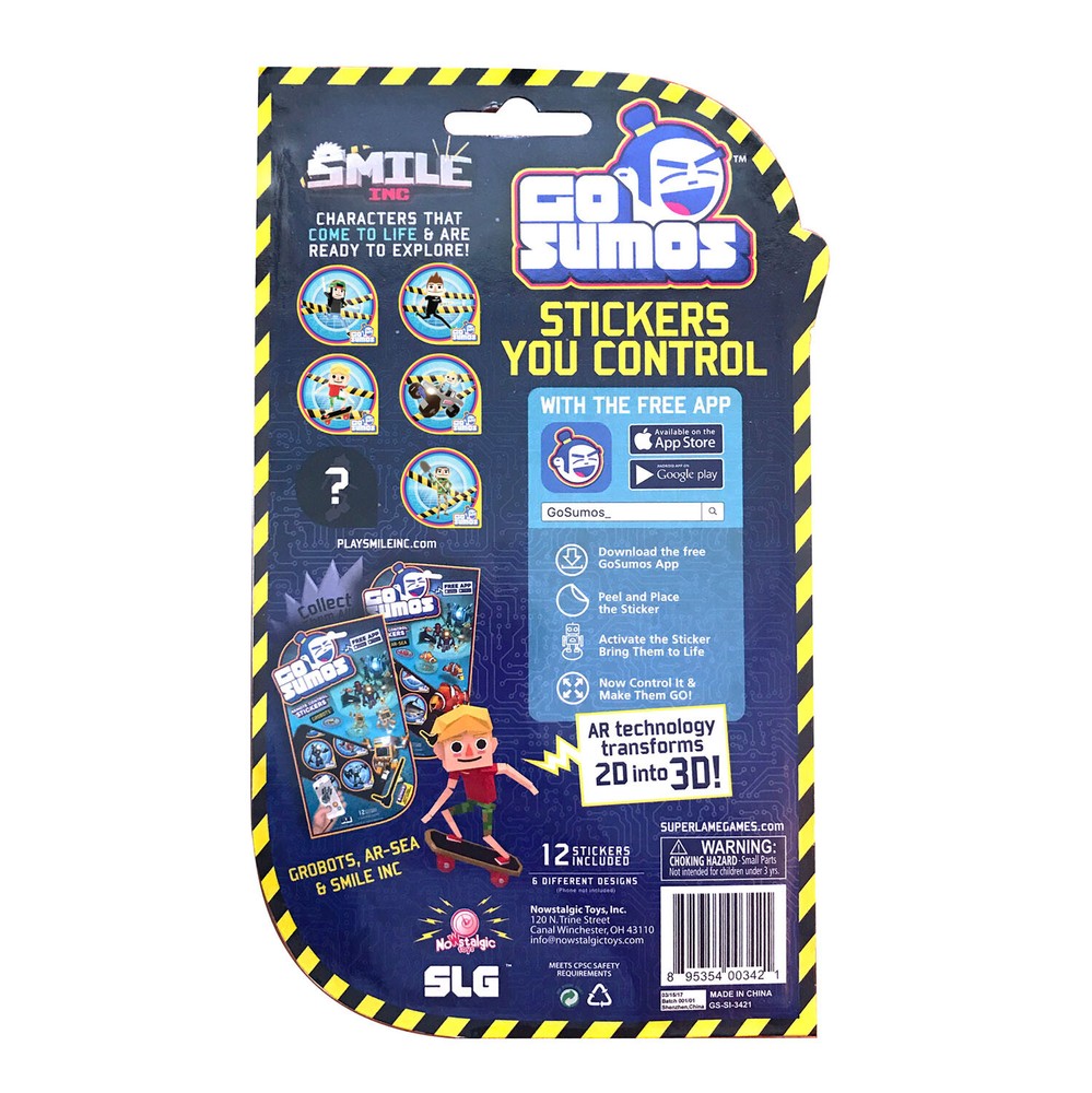 GoSumos Remote Control Stickers