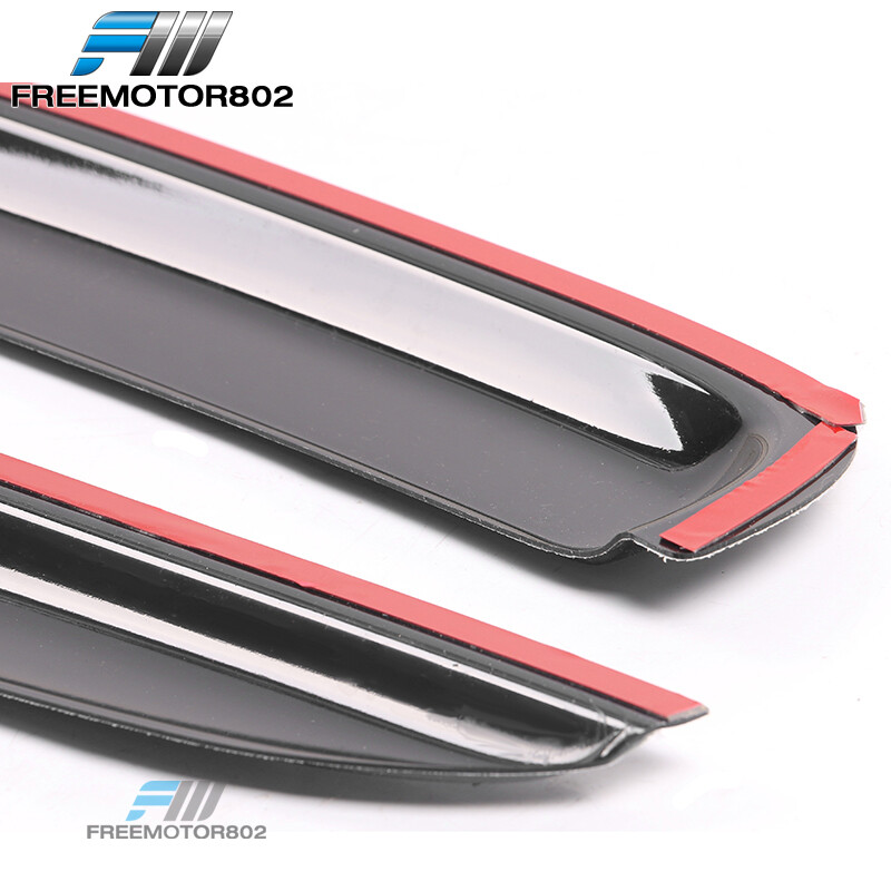 Fit 97-04 Dodge Dakota Regular Standard Extended Cab Window Visor Rain Sun Guard
