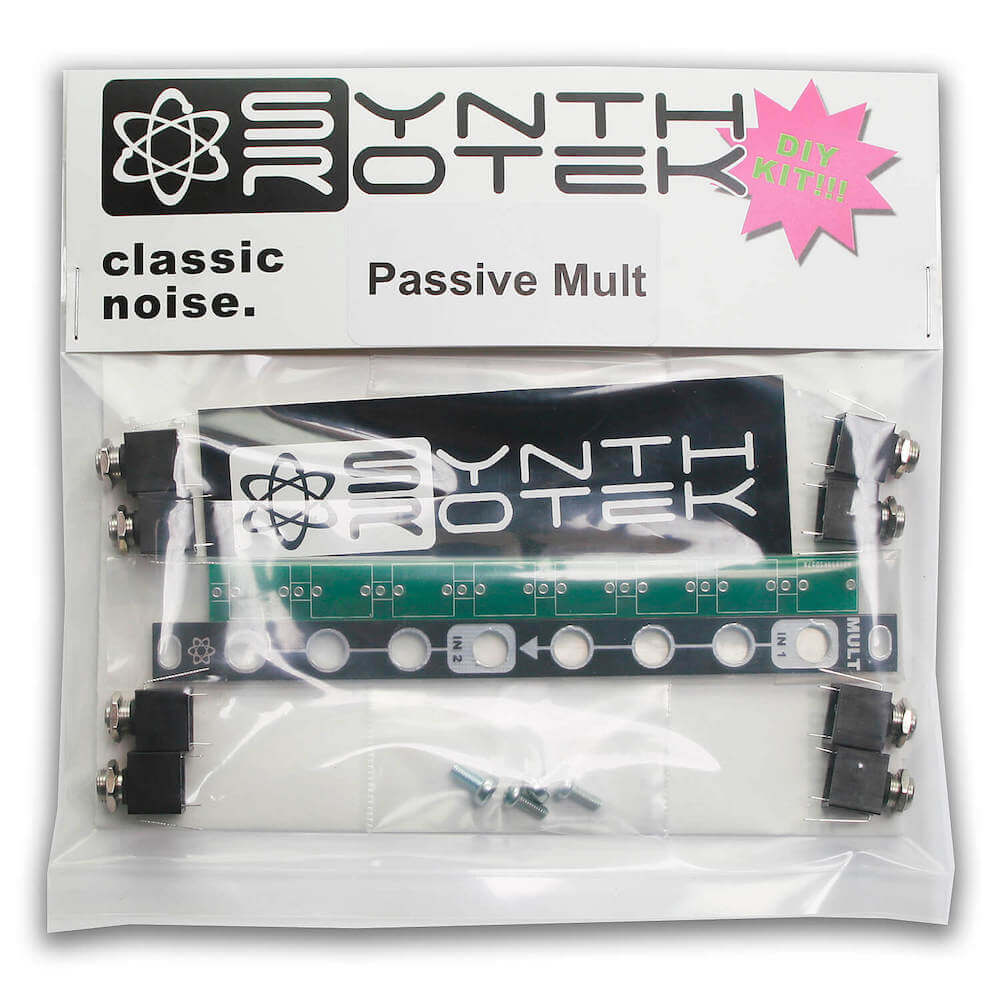Synthrotek Passive Mult DIY Kit - Eurorack Multiple Module Kit