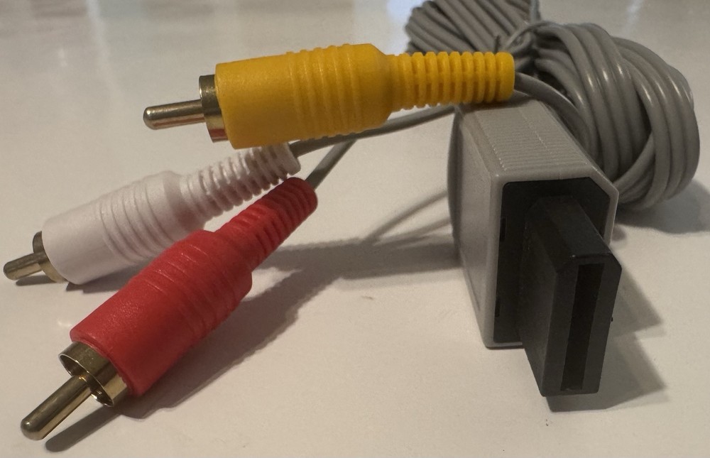 Nintendo, NES Video Cable, 5 Ft, EX Condition