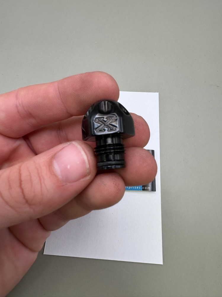 System X Intimidator Ram Cap-Gloss Black