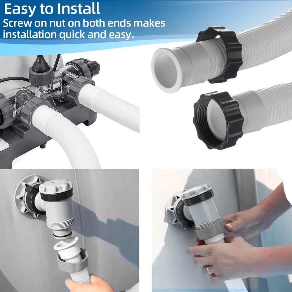 29060E For Intex 1.5" Diameter Accessory Pool Pump Replacement Hose - 59" Long