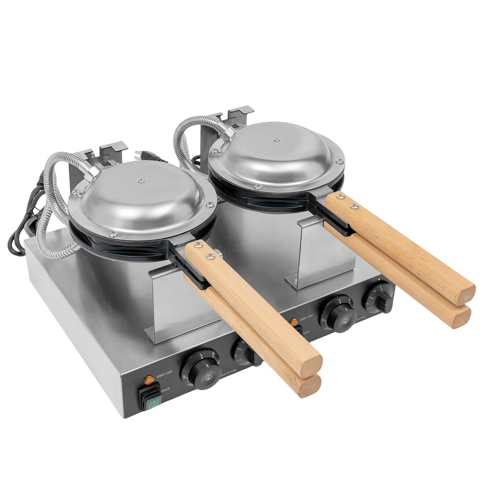 Double-head Commercial Waffle Making Machine Honeycomb Egg Waffle Making Machine