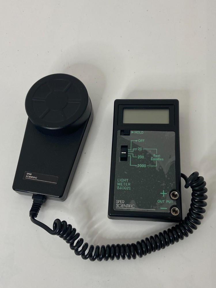 🚀 Sper Scientific Model # 840021 Light Meter (LL8)