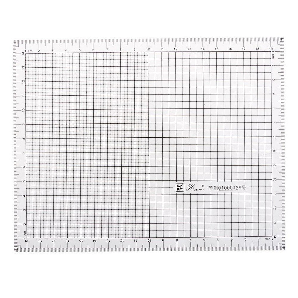 Acrylic Coordinate Ruler Graph Ruler Ruler for Hand Drawing