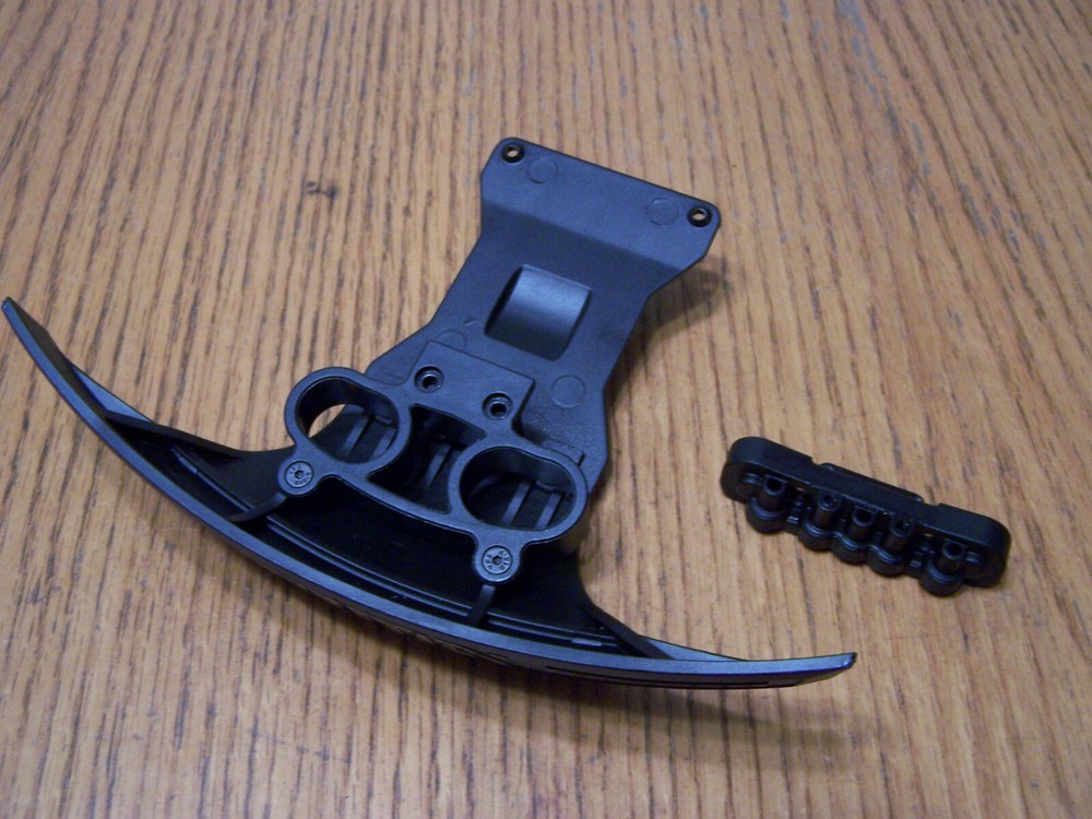 Arrma V6 Kraton 6s BLX EXB Super Basher Front Bumper w/ Spring & Mount