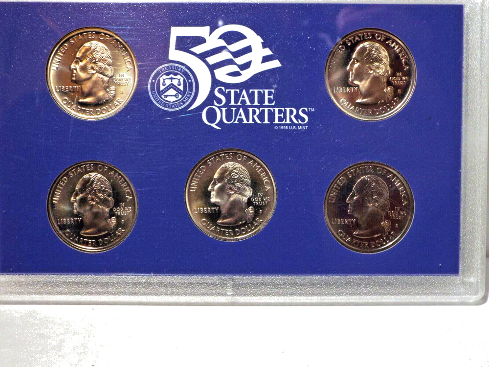2000S 5 Quarters Proof Set