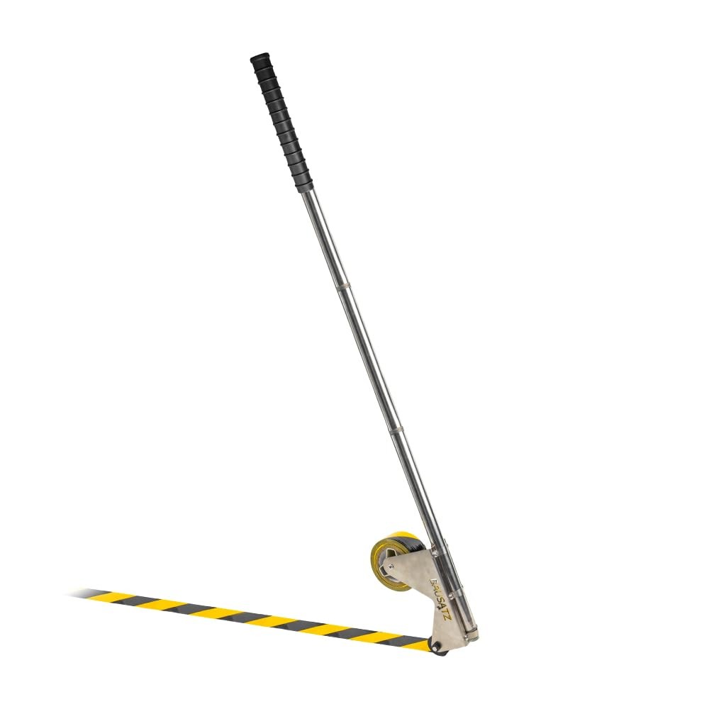 Floor Tape Marking Machine Manual Lane Marking Applicator with Rubber Roller ...