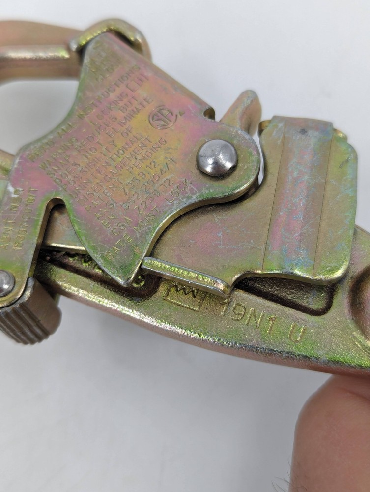 SALA® Double Action Snap Hook Resistant Steel Hardware